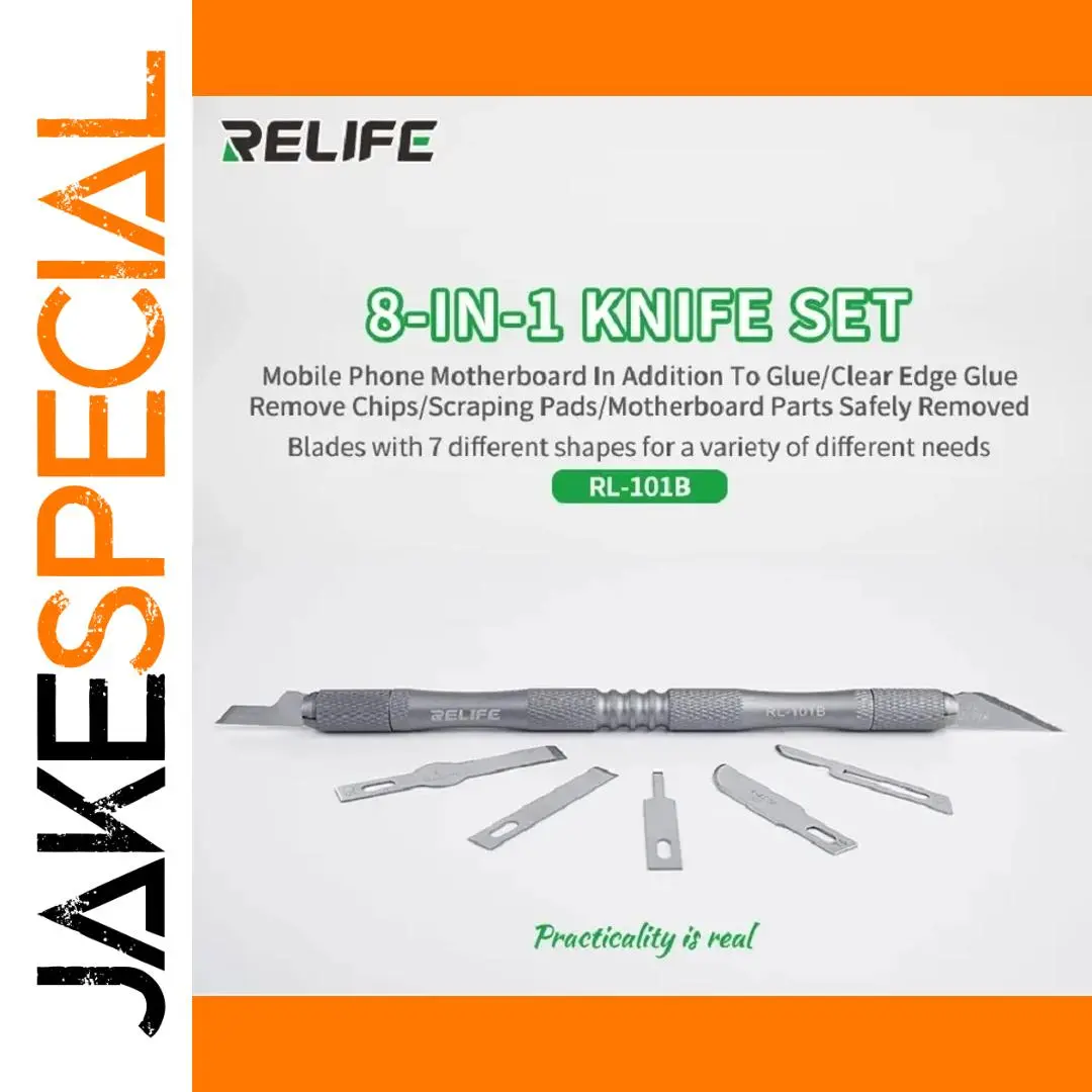 RELIFE RL-101B 8-in-1 Mobile Repair Knife Set 1 RELIFE RL-101B 8-in-1 Mobile Repair Knife Set