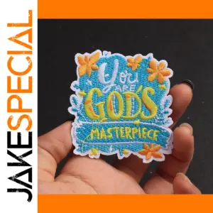 You are GOD'S MASTERPIECE Patch Set of 5