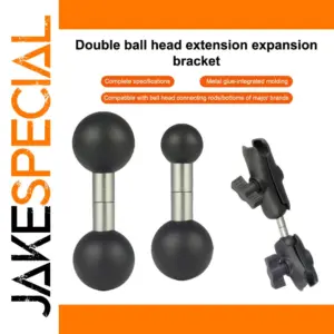 Double Ball Mount Adapter for Action Cameras