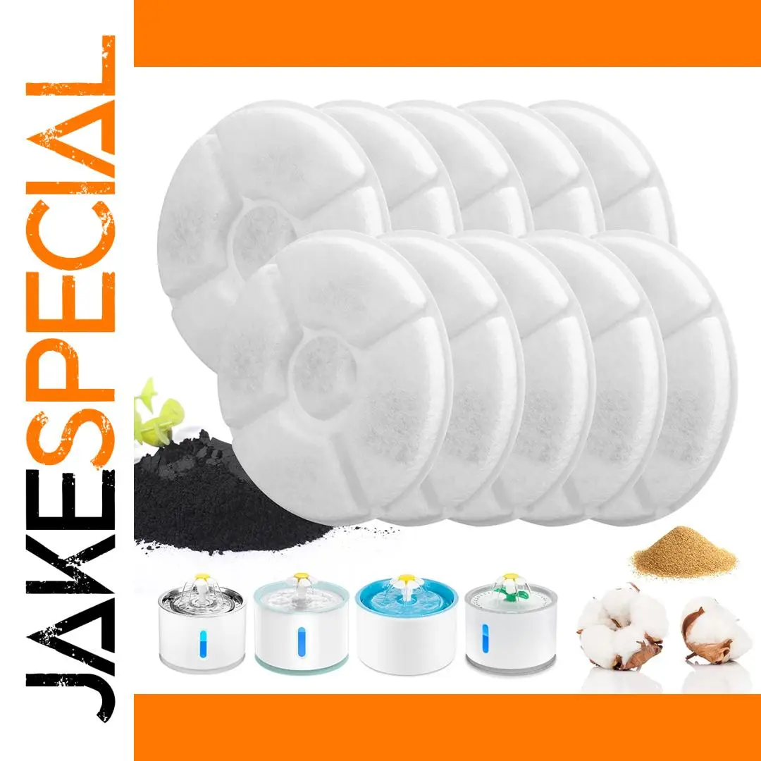 Pet Fountain Replacement Filters Set 1 Pet Fountain Replacement Filters Set