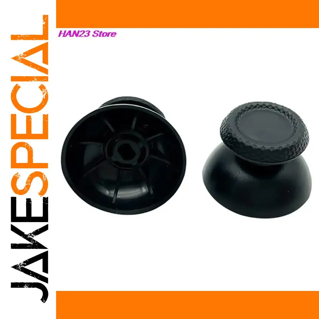 Black Thumbstick Cap Covers for PS5 & Classic Consoles 1 Black Thumbstick Cap Covers for PS5 & Classic Consoles