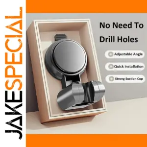 Chrome Bathroom Shower Holder Support