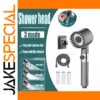 High-Pressure Multi-Mode Shower Head with Filtration
