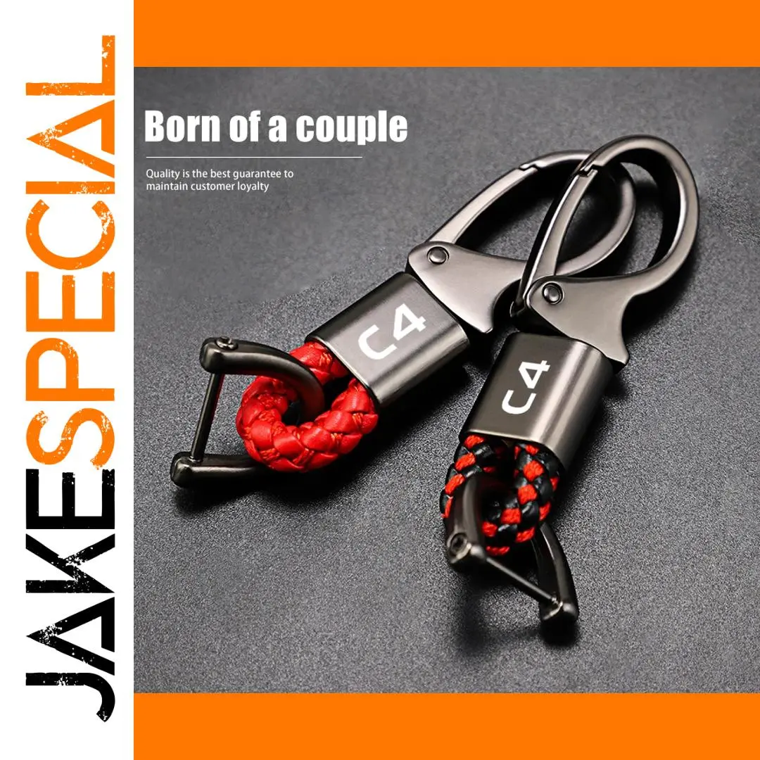 Citroen C4 Handmade Zinc Alloy Keychain 1 Citroen C4 Handmade Zinc Alloy Keychain
