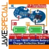 Blue 2S Lithium Battery Protection Board for 18650