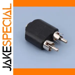 3.5mm to 2RCA Audio Adapter for Devices