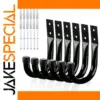 Heavy-Duty Cast Iron Garage Wall Hooks (6 Pack)