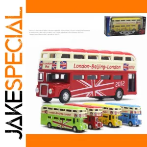London Double-Decker Bus Alloy Model