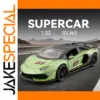 1:32 Green Alloy Supercar Model