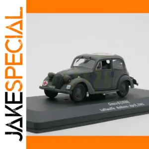 Simca 8 Military Ambulance Diecast Model 19cm