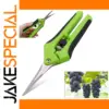Vibrant Green Stainless Steel Gardening Scissors