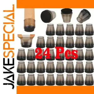 Silicone Chair Leg Protectors Set of 24