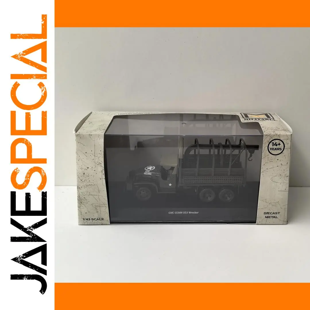 Vintage Military GMC CCKW 353 Wrecker Model 1 Vintage Military GMC CCKW 353 Wrecker Model