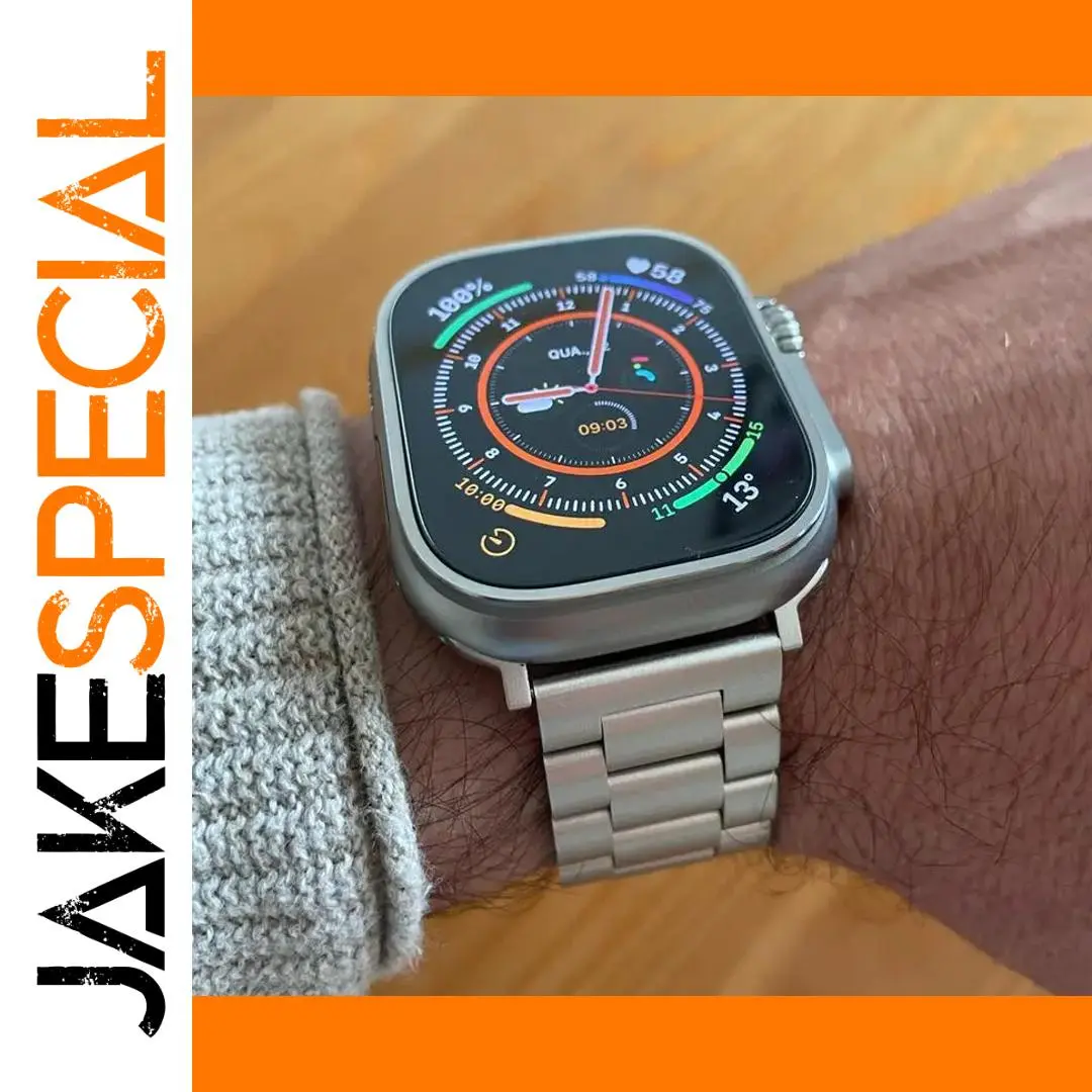 Stainless Steel Strap for Apple Watch Series 3-9 1 Stainless Steel Strap for Apple Watch Series 3-9