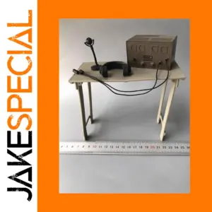 WWII 1/6 Scale Desk Phone Headset Collectible