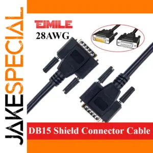 High-Performance DB15 Shielded Connector Cable
