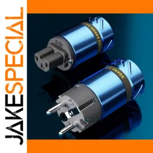 Blue Phosphor Copper Power Connectors for EU, US, AU