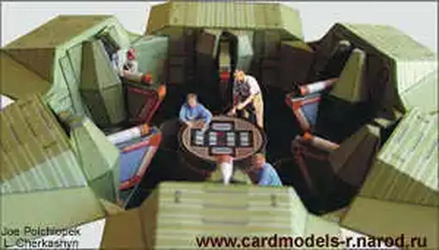 DIY Space Rocket Paper Model Kit 6 DIY Space Rocket Paper Model Kit - Image 6