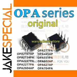 Set of 5 OPA2604AP Dual Audio Op-Amps