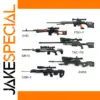 Set of 6 Realistic 1/6 Scale Snipers