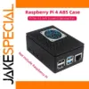 Raspberry Pi 4 Model B Black ABS Case