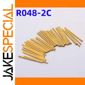 ICT/FCT Test Probe Receptacle Brass Gold Finish