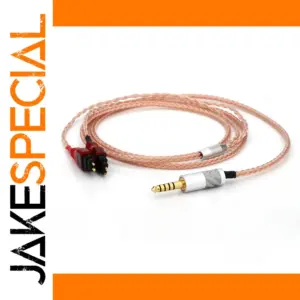 Premium 16-Core OCC Copper Earphone Cable for High-End Headphones