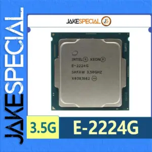 Intel Xeon E-2224G Processor 3.5GHz, 8MB Cache