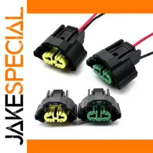 Waterproof Fog Lamp Connectors for Vehicles