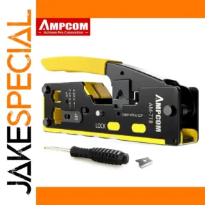 AMPCOM AM-718 RJ45 Network Crimper