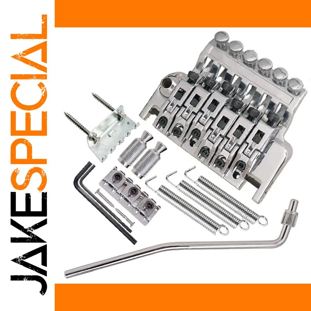 Durable Steel 6-7 String Tremolo Bridge 1 Durable Steel 6-7 String Tremolo Bridge