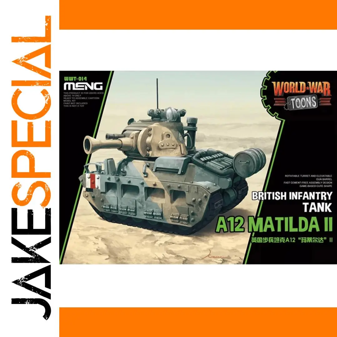 British A12 Matilda II Tank Model Kit 1:35 Scale 1 British A12 Matilda II Tank Model Kit 1:35 Scale