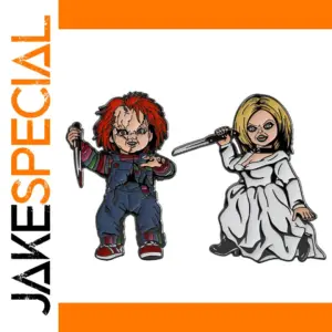 Horror Pins Set – Movie-Inspired Metal Badges