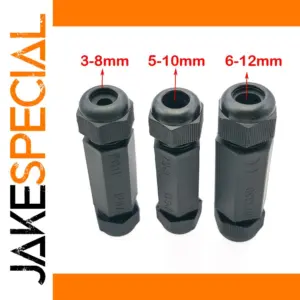 Outdoor Waterproof Cable Connector for Cables 3-12mm