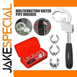 Adjustable Water Pipe Wrench Set for Plumbing