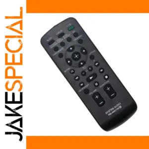 16cm Black Infrared Remote for Audio Systems