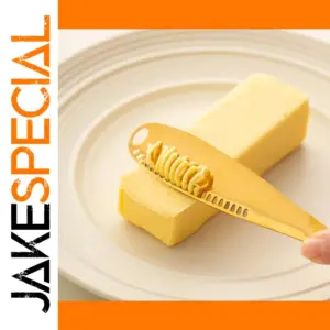 Elegant 3-in-1 Stainless Steel Butter Cutter
