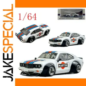 Mazda Savanna RX-3 Diecast Model in Martini Livery