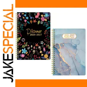 2025-2027 Spiral Planner with Elegant Covers