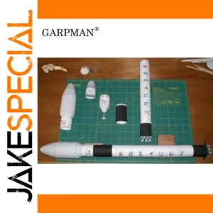 SpaceX Falcon 9 Paper Model 1/100 Scale