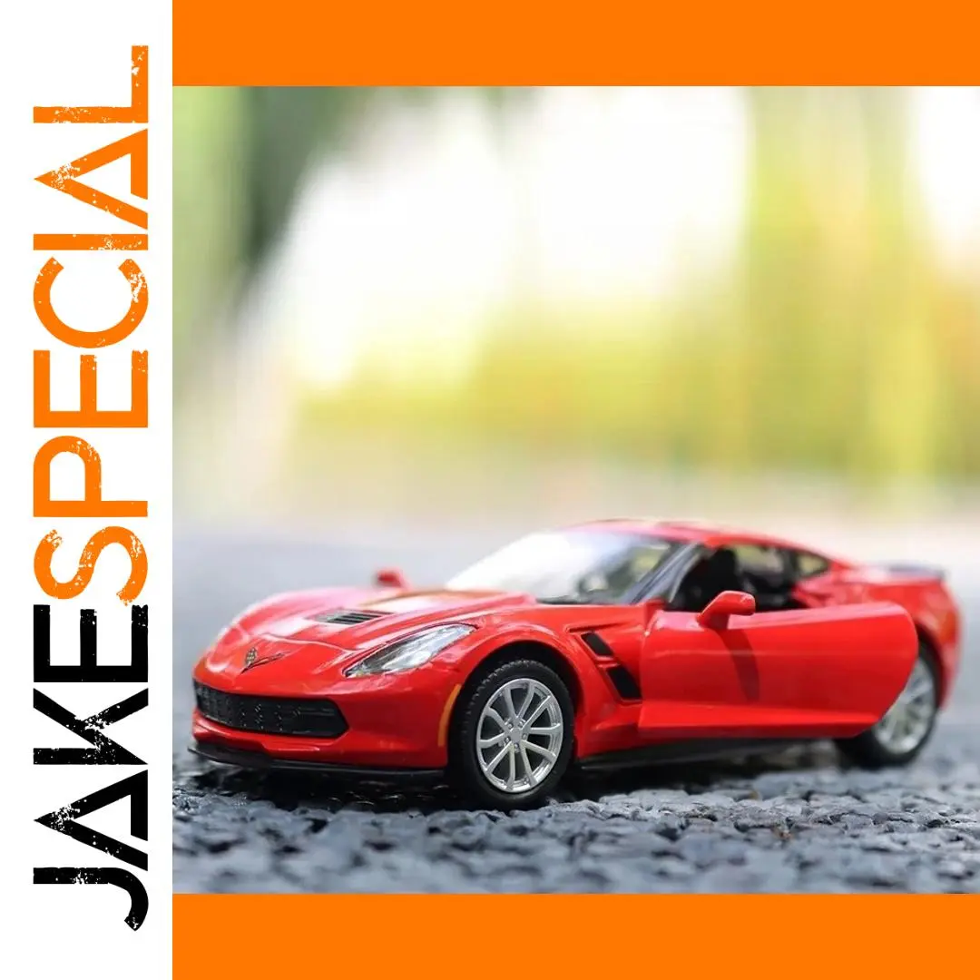 Vibrant Red 1:36 Diecast Car Model 1 Vibrant Red 1:36 Diecast Car Model