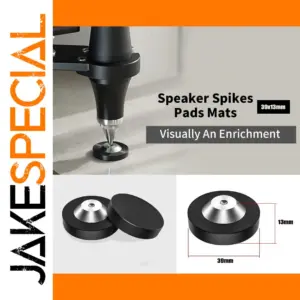 Aluminum Alloy Speaker Pads & Stand Feet Set