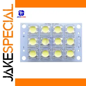 High-Brightness 12 LED Circuit Board for Projects