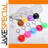 Mini Western Cowboy Hat Keychain in Vibrant Colors