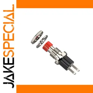 20-Piece Metal and Plastic Push Button Switch Set