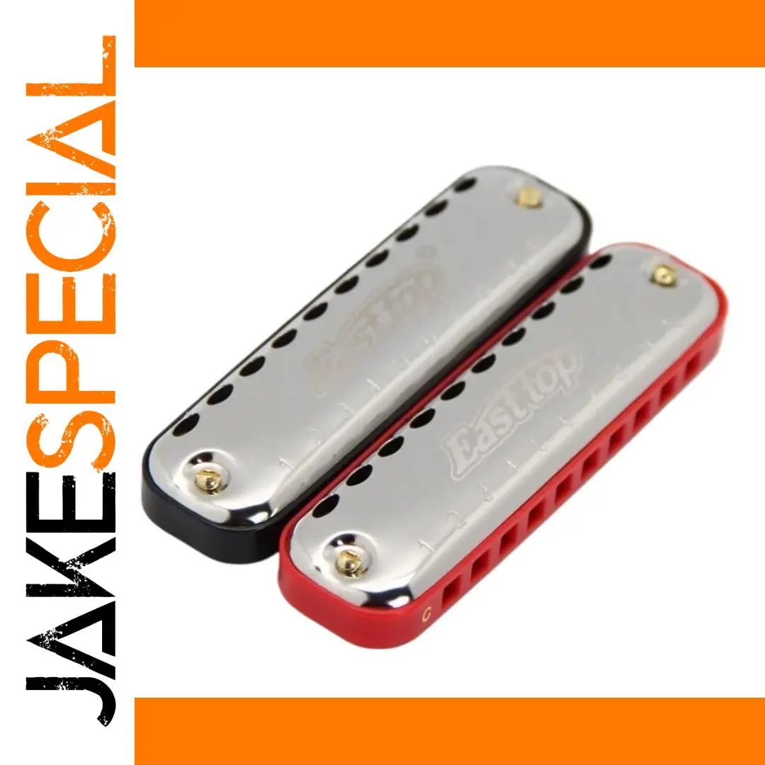 Vibrant 10-Hole Blues Harmonica for Beginners 1 Vibrant 10-Hole Blues Harmonica for Beginners