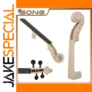 Unfinished Maple & Ebony Cello DIY Set