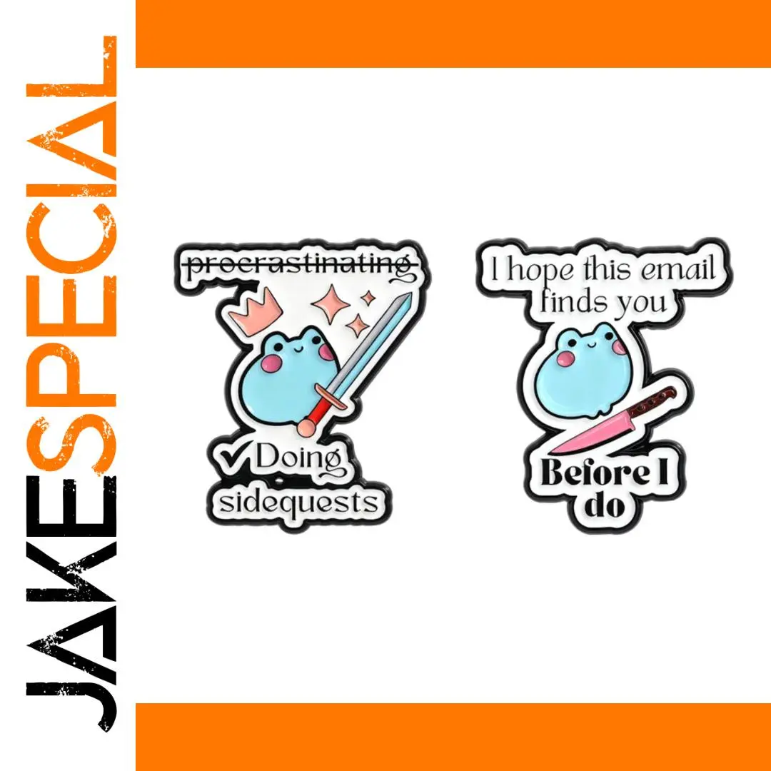 Playful Blue Frog Brooch for Accessories 1 Playful Blue Frog Brooch for Accessories