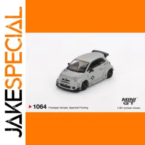 Abarth 595 LB-WORKS 1:64 Diecast Model