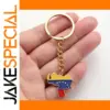 Stainless Steel Venezuela Map Keychain